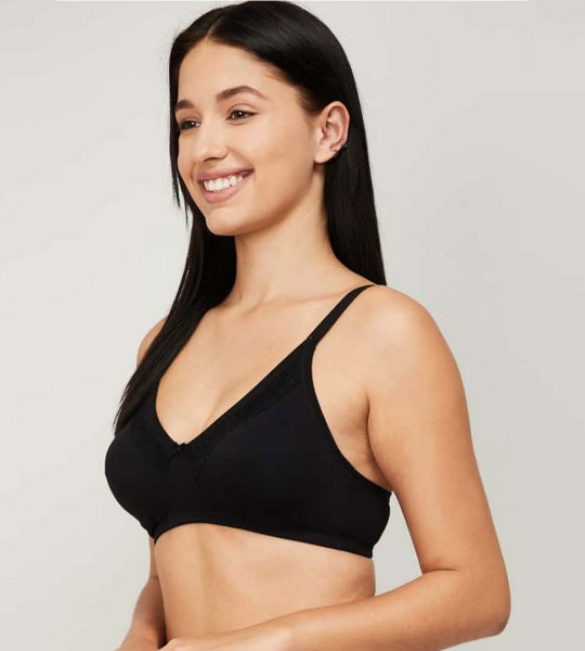 Women Solid Non-Padded Non-Wired Bra