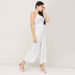 Women Printed Sleeveless Jumpsuit