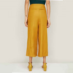 Women Solid Culottes with Pockets