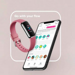 Pink Solid Luxe Wellness Tracker Fitness Band